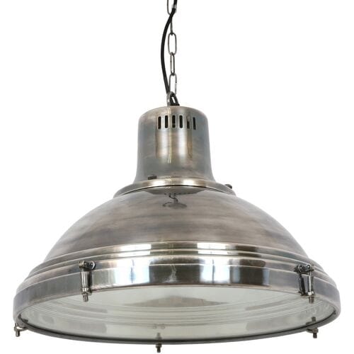 KS Verlichting Hanglamp Agra Antiek Zilver