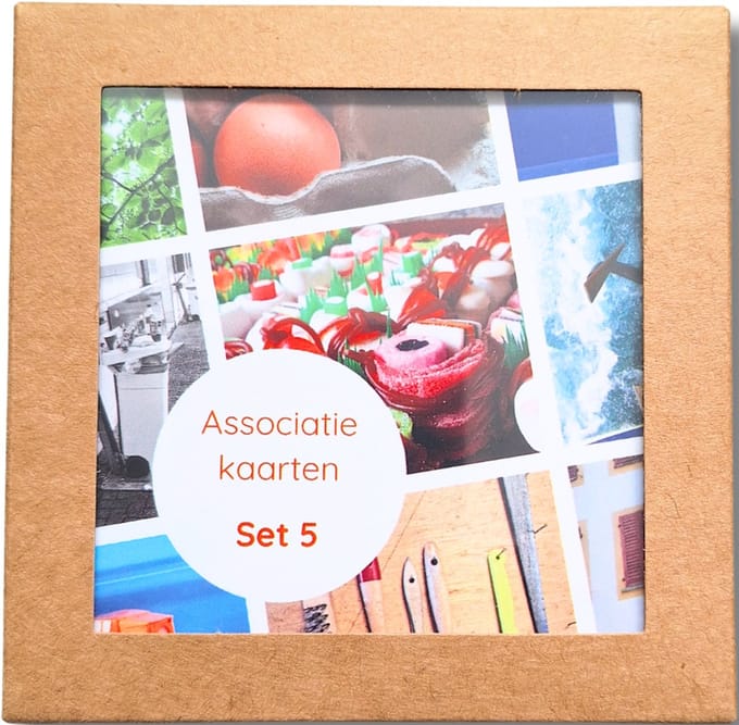 Associatiekaarten set 5 - coachtools - coachkaarten - werkvormen - Liefsoppapier