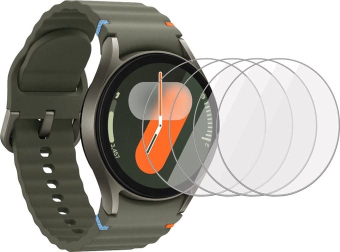 4x Geschikt voor Samsung Galaxy Watch 7 44mm - Screenprotector - Beschermglas Folie