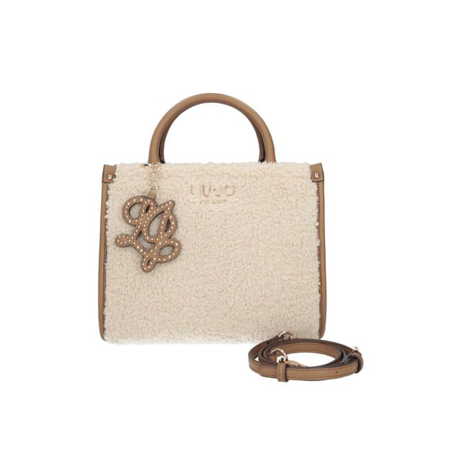 LIU JO handtas schoudertas Ridhi Tote Bag Cream crème