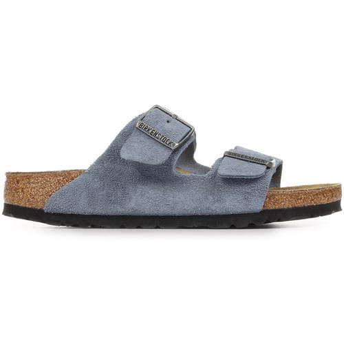 Leren sandalen Birkenstock Arizona Suede