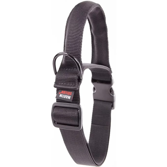 Hulp hondehalsband met verstelbare handgreep van nylon Martin Sellier