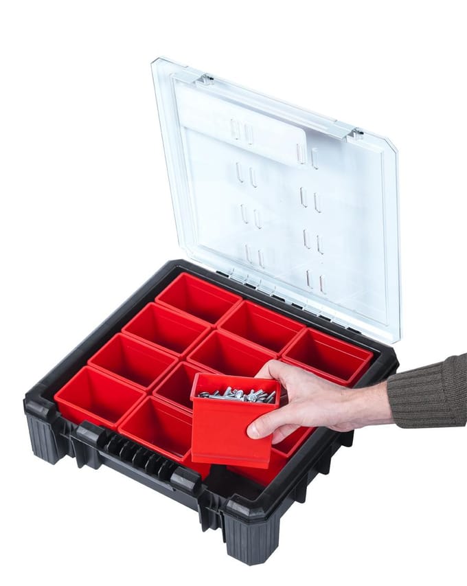 Patrol HD 400 - Organizer - Uitneembare Kubussen - Ergonomische Handgreep