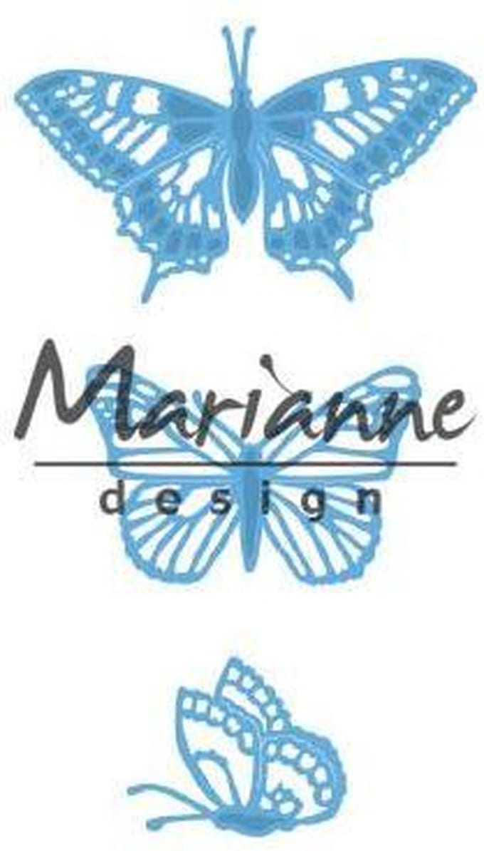 Marianne Design Creatables Snij en Embosstencil - Tiny's Vlinder set