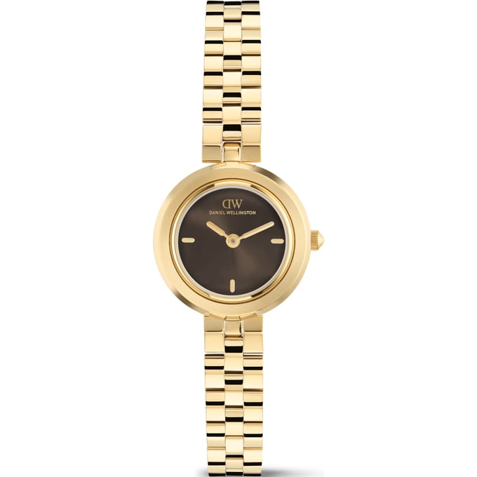 Daniel Wellington DW Watch Aurea 3-Link Amber Gold 25mm