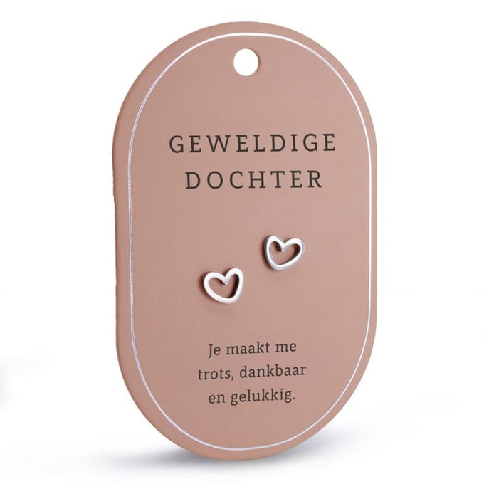 Oorbellen - Zilver - Dochter