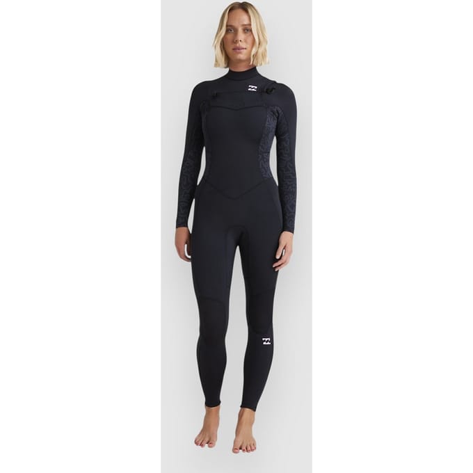 Vrouwen wetsuit Billabong Synergy Natural 3/2 mm Chest Zip