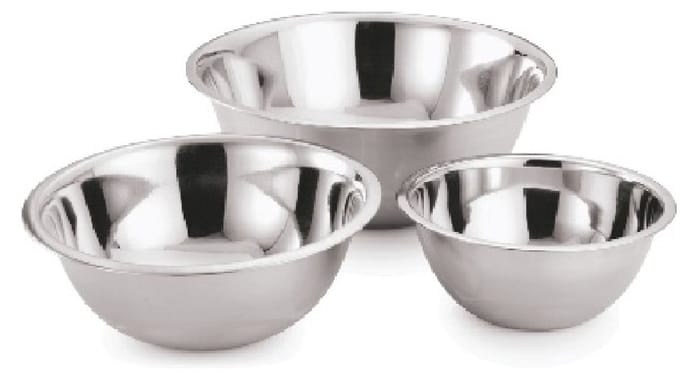 BrandNewCake Beslagkom RVS Set/3