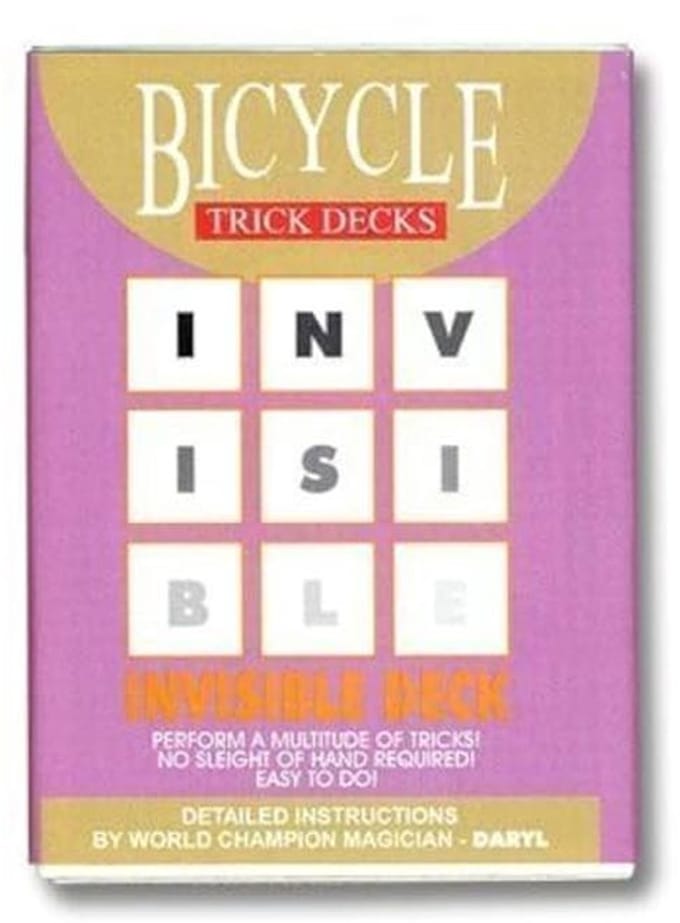 Onzichtbaar Dek Fietskaarten - Magische Effecten en Instructies