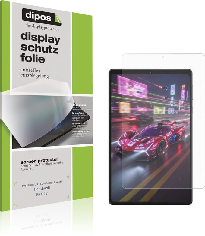 dipos – 2x Matte Beschermfolie geschikt voor Headwolf FPad 7 | Krasbestendige & antireflecterende Screenprotector Ultra-Thin