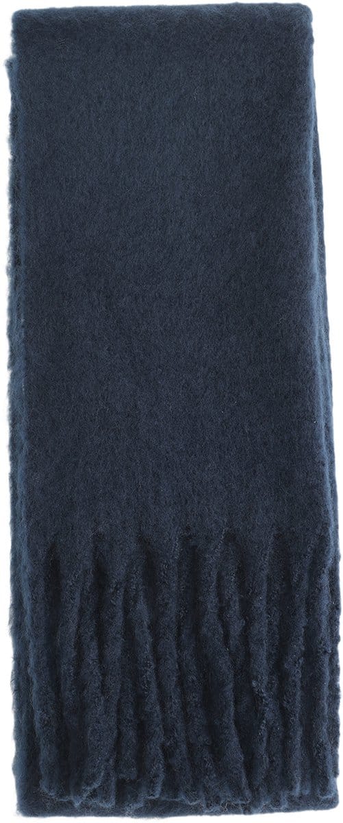 Emilie scarves - sjaal - wintersjaal - dames - donkerblauw - basic - lang