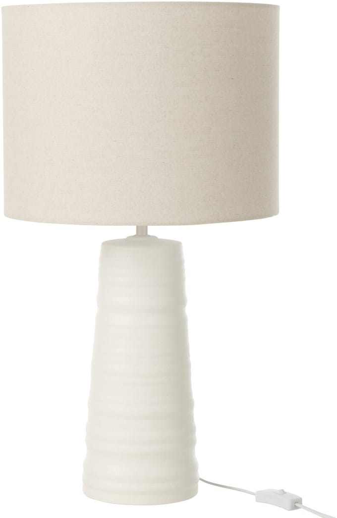 J-Line lamp - keramiek - wit