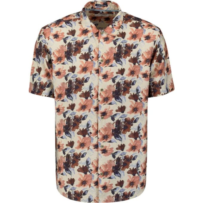 No Excess Shirt short sleeve allover printed sky