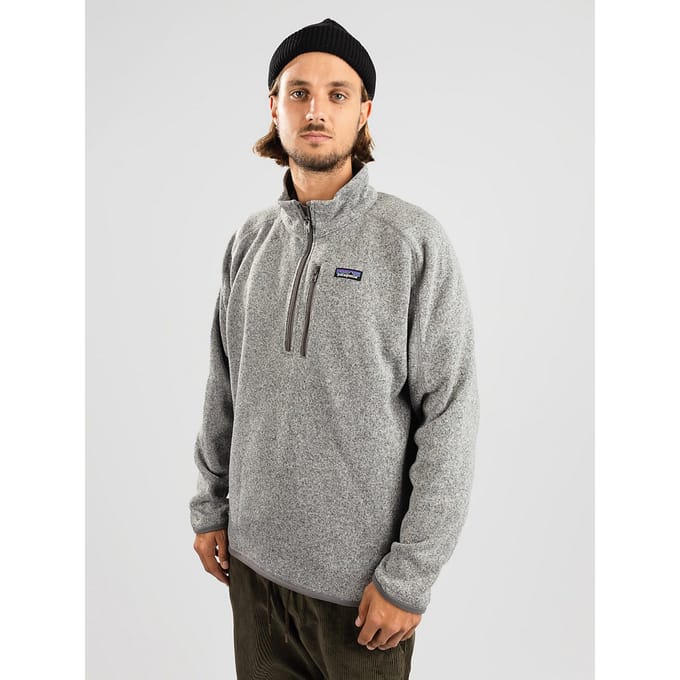 Patagonia Better 1/4 Zip Hoodie grijs