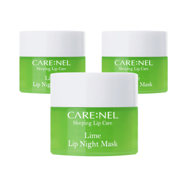 [Promotie] CARE:NEL - Lime Lip Night Mask Set - 5g*3elk