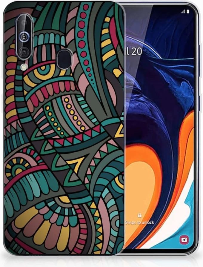 Samsung Galaxy A60 TPU bumper Aztec
