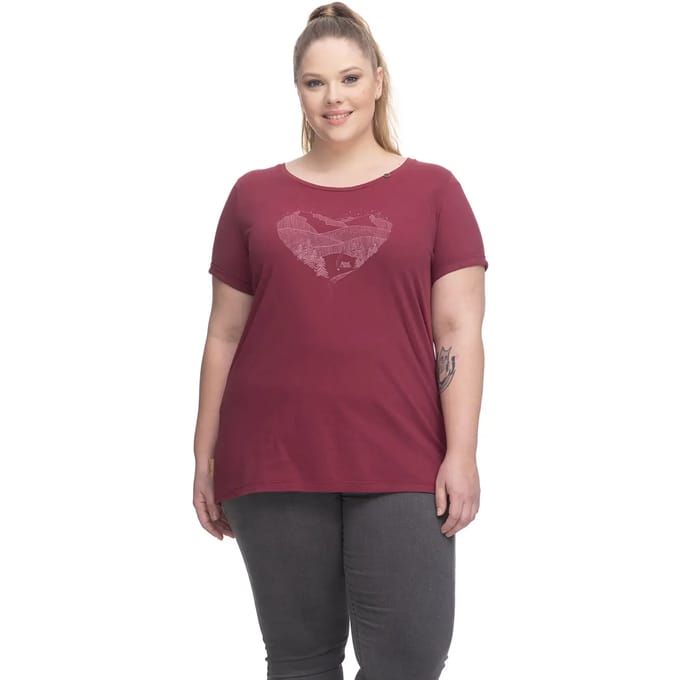 T-shirt dames Ragwear Florah Gots