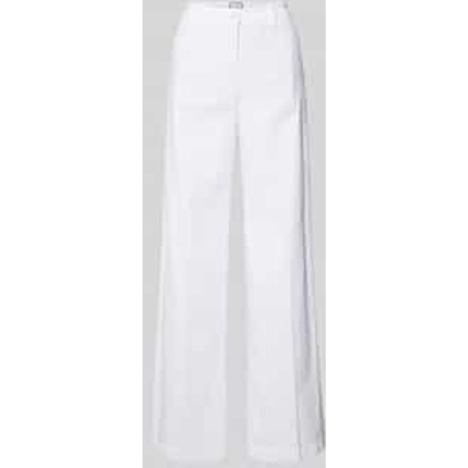 broek met persplooien en steekzakken