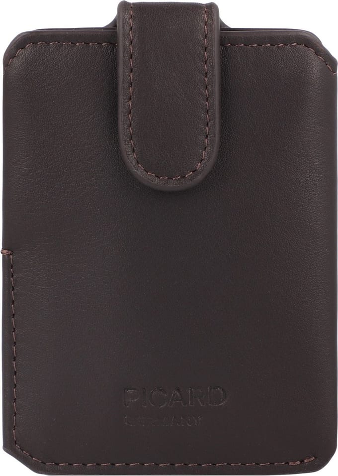 PICARD Kaarthoes Brooklyn Card Case Cafe Donkerbruin