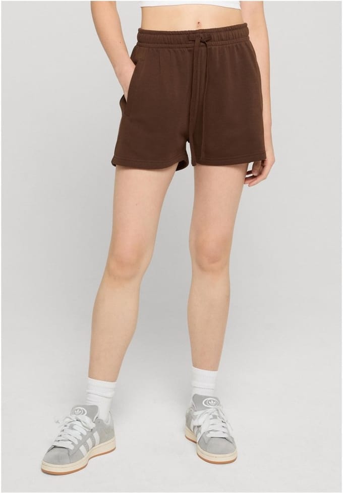Urban Classics - Light Terry Korte broek - XXL - Bruin