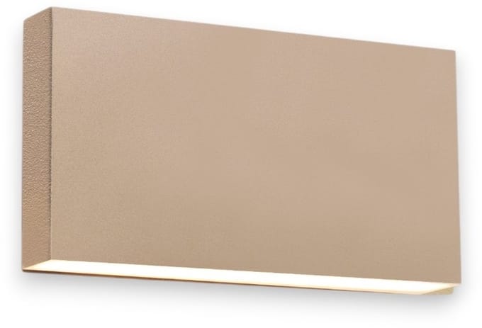 Artdelight Wandlamp BOX2 Champagne 2 x 6.5Watt IP65