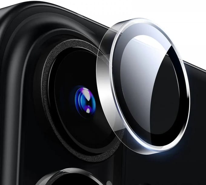 ESR Armorite Camera Lens Protector Geschikt voor Apple iPhone 16 / 16 Plus - 9H Tempered Glass - Case Friendly - Transparant (1-Pack)