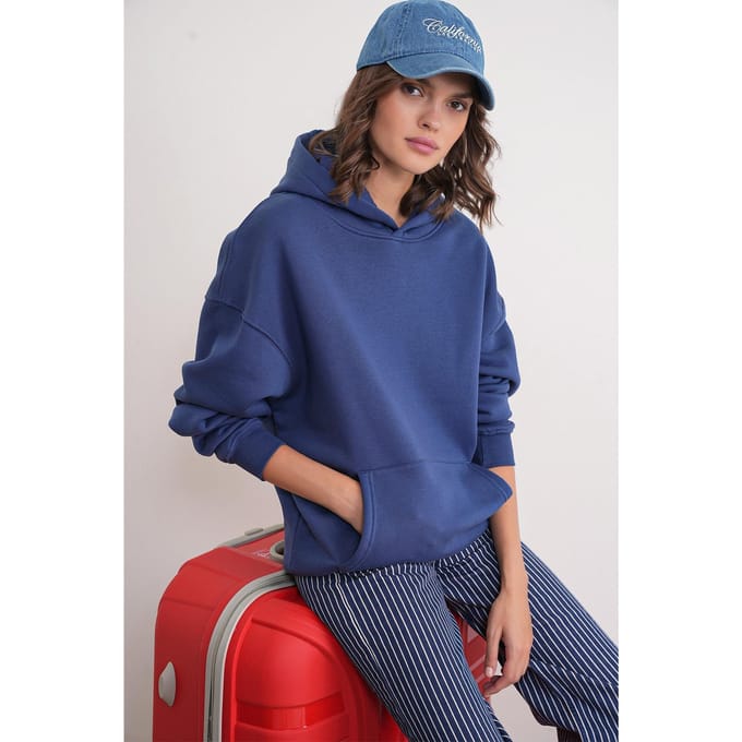 Oversized Hoodie met Zak