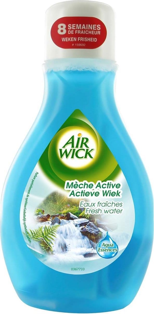 Air Wick - Luchtverfrisser - Actieve wiek - Fresh Water - 375ml