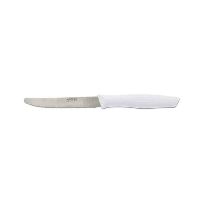 Couteau de table - Arcos - Nova 188824 - Acier inoxydable Nitrum - Lame 11 cm - Blanc