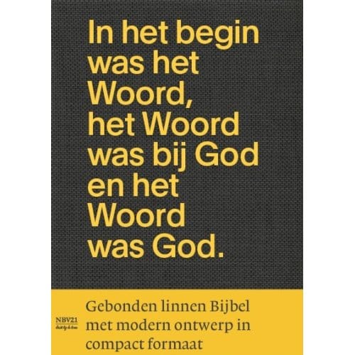 Bijbel Nbv21 Compact Modern - NBG