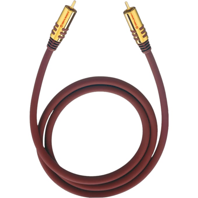 Oehlbach NF Subwooferkabel cinch/cinch mono - 2 meter