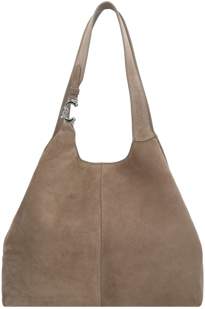 Coccinelle C-Easy Suede - Shopper L 35 cm (warm taupe)