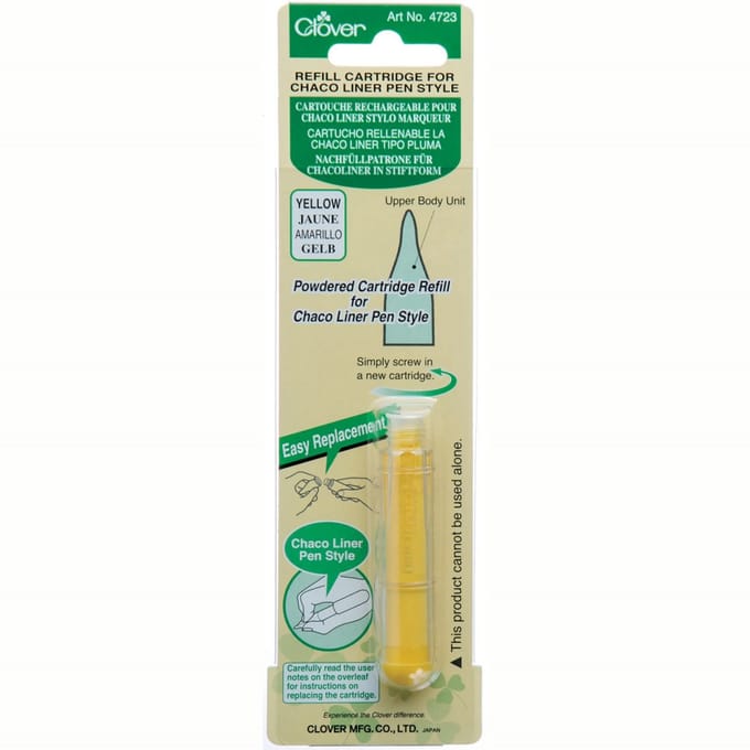 Clover Navulling markeerpen geel