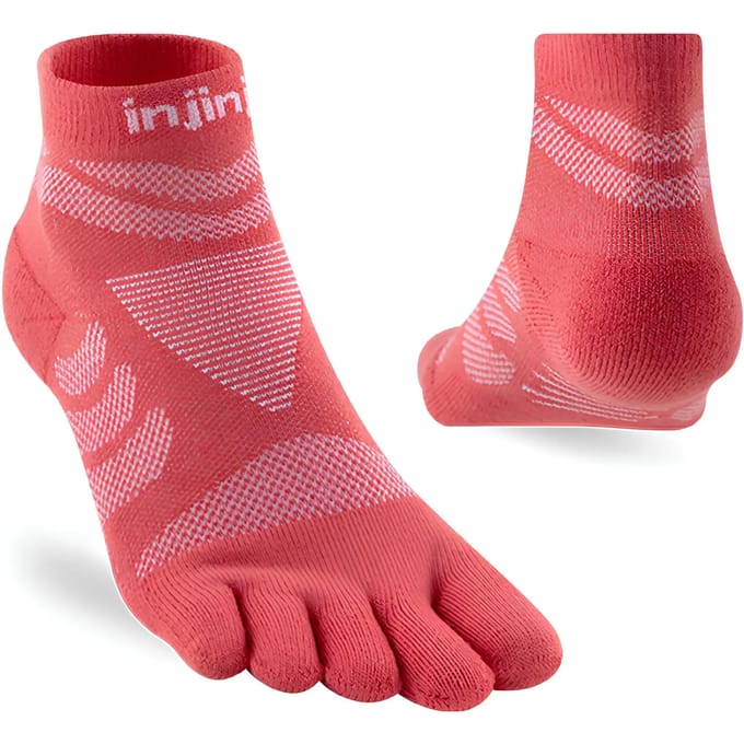 Injinji Women's Ultra Run Mini-Crew - Zalmroze - 40-45