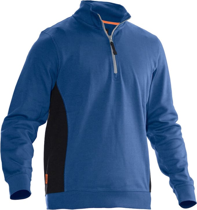 Jobman 5401 Sweatshirt met rits - Maat M - Zwart