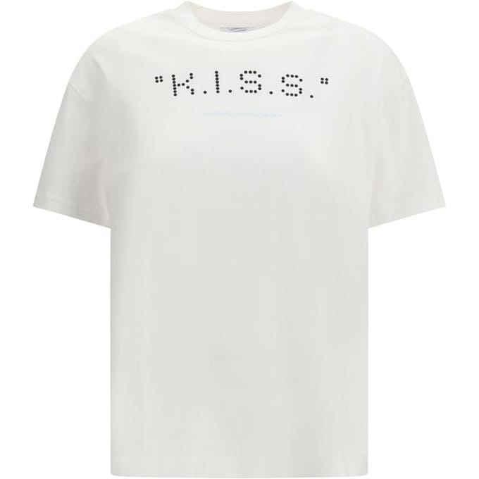 Off-White Witte Katoenen Sportkleding