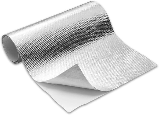 Zelfklevende Hittebeschermingsmat Aluminiumfolie 60x280 cm Warmte-isolerend