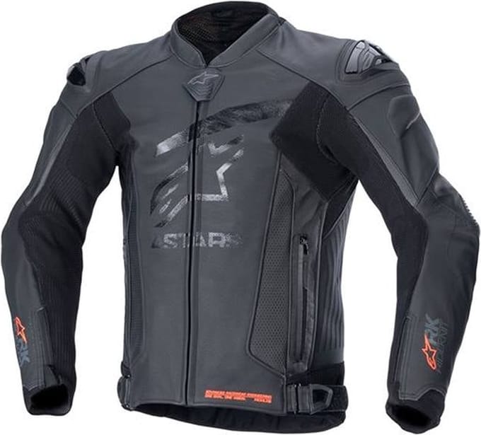 Alpinestars GP Plus R V4 Rideknit Leren Jas Zwart Zwart - Jas