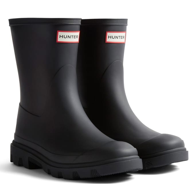 Hunter Downpour Short Wellington Boots Laarzen - - Dames - Zwart - Maat 37