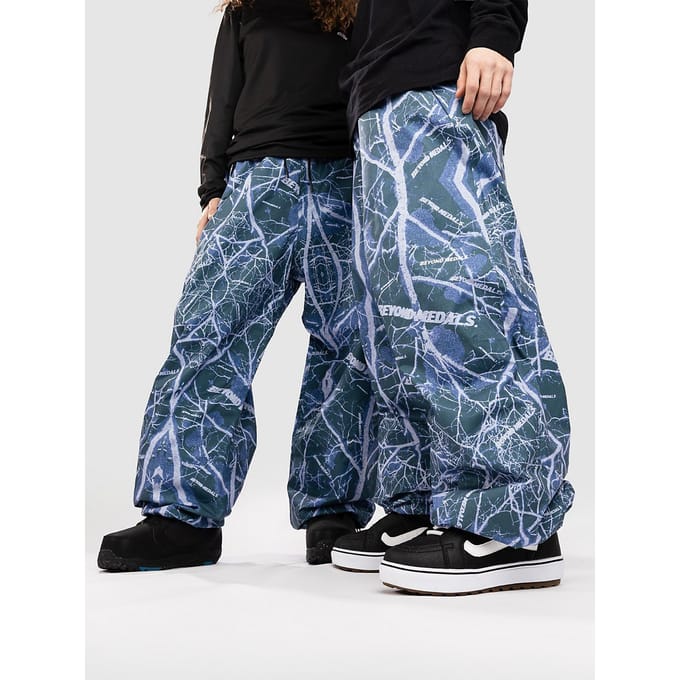 Beyond Medals Park Ripstop Broek blauw