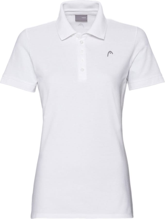 Head Racket Korte Mouw Poloshirt Wit M Vrouw