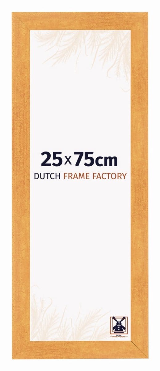 Fotolijst 25x75 cm - MDF - Oranje - Praag