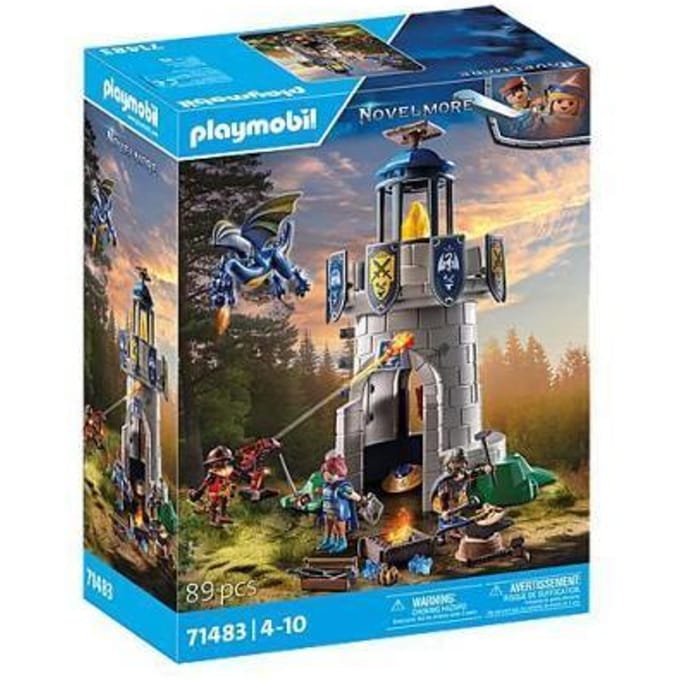 PLAYMOBIL Novelmore Riddertoren met smid en draak - 71483