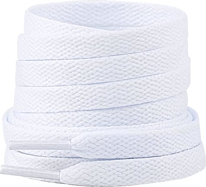 The Kicks Don Veters Plat 100CM - Wit - 8mm