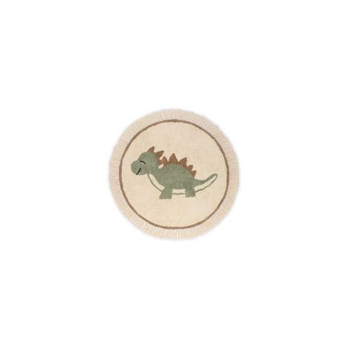 Prénatal vloerkleed Dino - Babykamer - Ecru - ø 94 cm