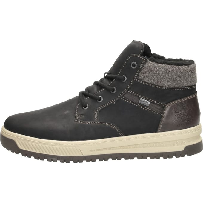 Rieker Veterboots zwart Nubuck - Maat 41