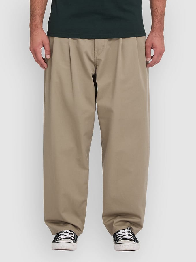 Volcom Holter Pleat Broek bruin