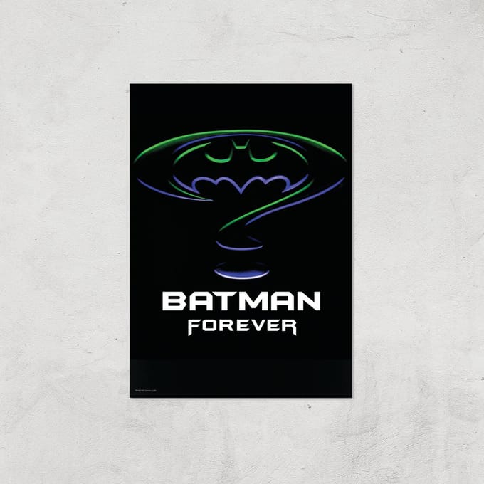 Batman Forever Giclee Art Print - A4 - Print Only