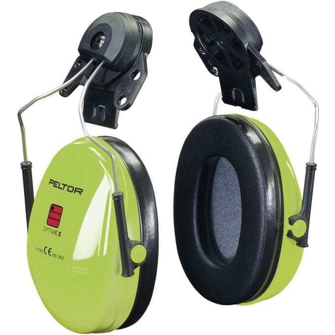 3m peltor h510p3 gehoorkap helm groen