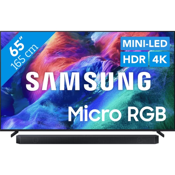 Samsung Micro RGB 65" R95H (2026) + Samsung HW-Q600H (2026)